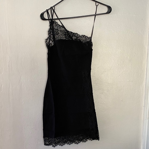 Free People Premonitions Black Bodycon Mini Dress - Picture 5 of 16